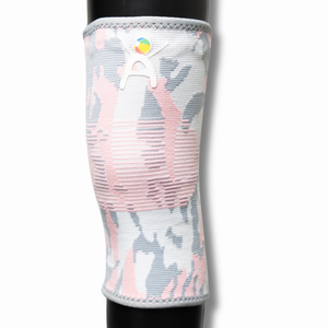 Arvonne Kids Knee Compression Sleeve (Pink Camouflage)